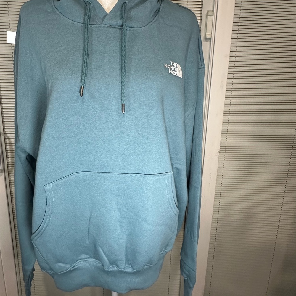 The North Face Men's Teal Hoodie - Picture 3 of 6